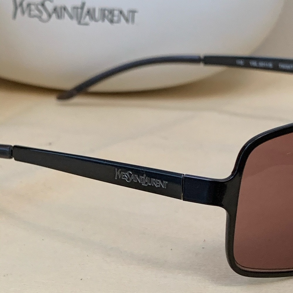 Yves Saint Laurent Dark Metal Rose Sunglasses - Picture 12 of 13